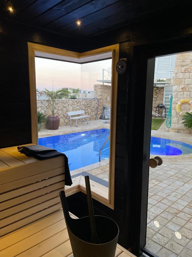 Nofesh Ba Alon 10 Villa Rosh Pinna Buitenkant foto